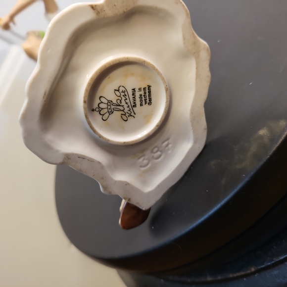 Alka Kunst Bavaria Germany "Bird Seller" #387 Porcelain Figurine - Picture 9 of 11